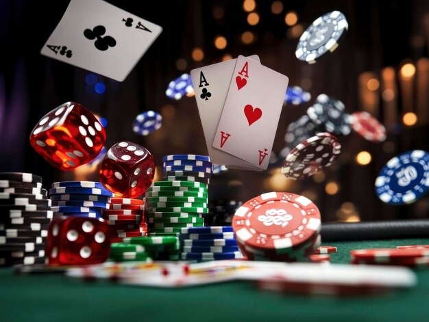 Dashboard view showing sports and casino game categories